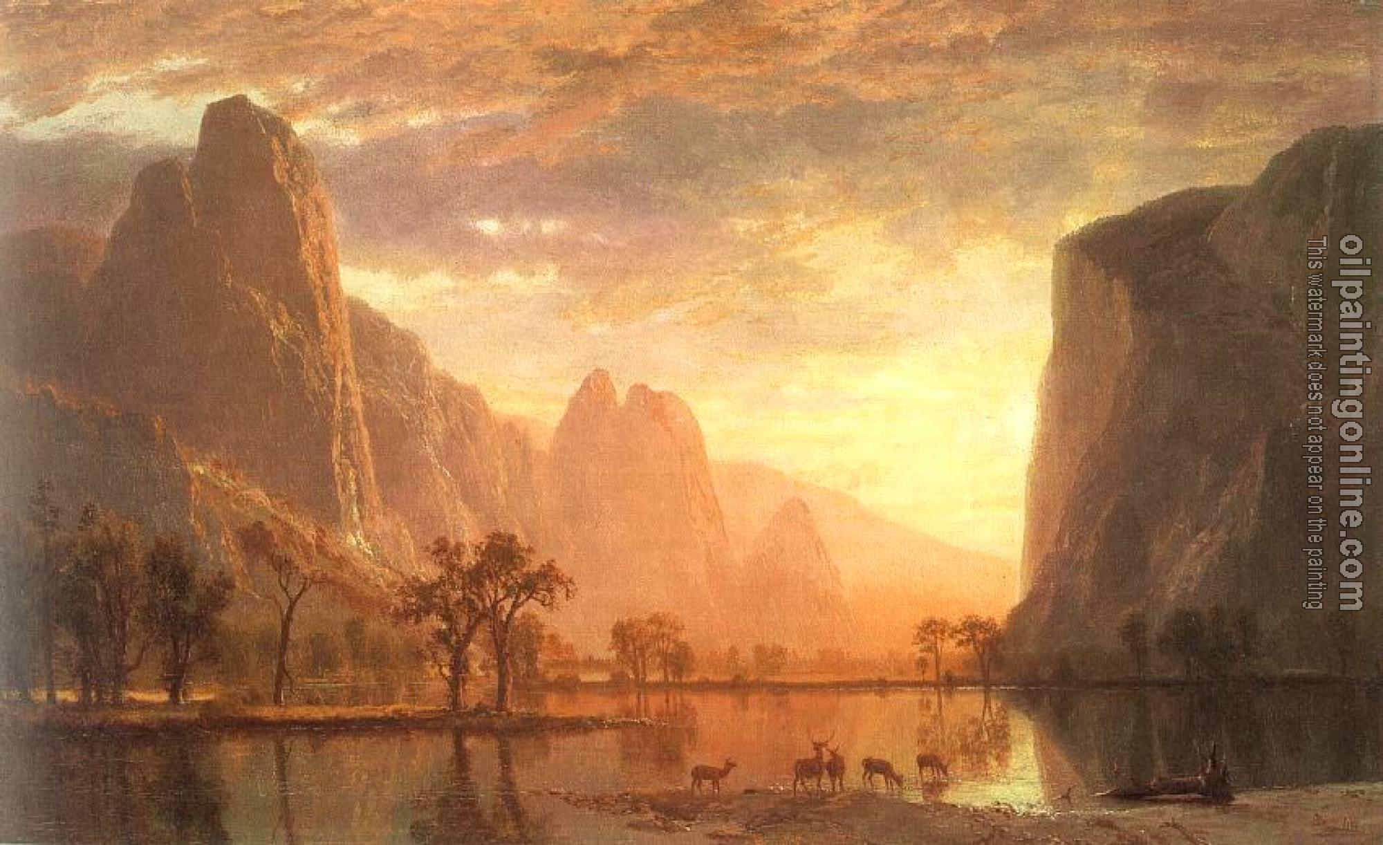 Bierstadt, Albert - Valley of the Yosemite